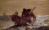 Winslow Homer Famous Paintings - The Herring Net